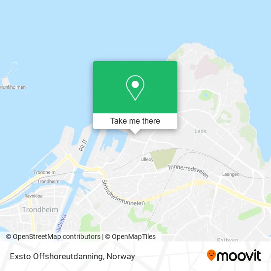 Exsto Offshoreutdanning map