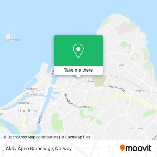 Aktiv Åpen Barnehage map