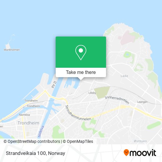 Strandveikaia 100 map