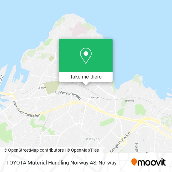 TOYOTA Material Handling Norway AS map