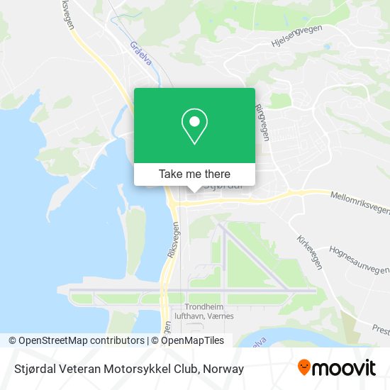 Stjørdal Veteran Motorsykkel Club map