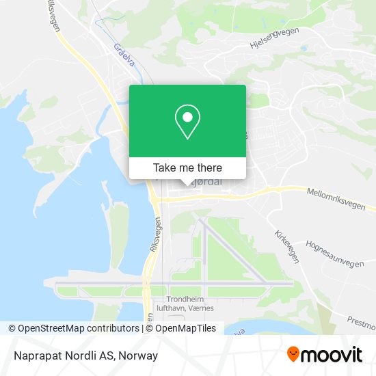 Naprapat Nordli AS map