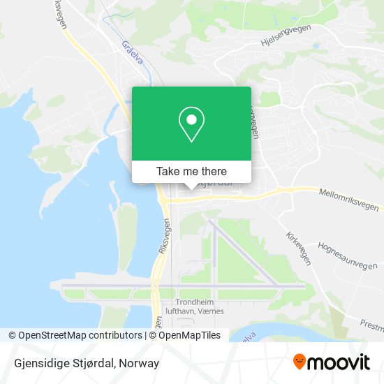 Gjensidige Stjørdal map