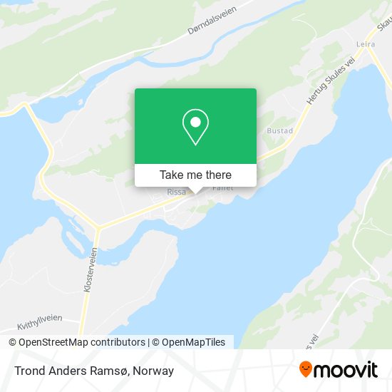 Trond Anders Ramsø map