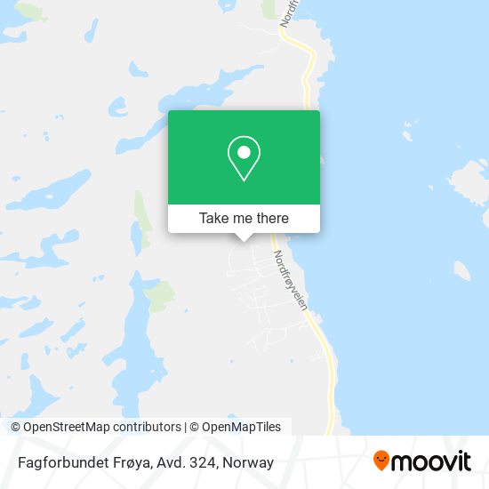 Fagforbundet Frøya, Avd. 324 map