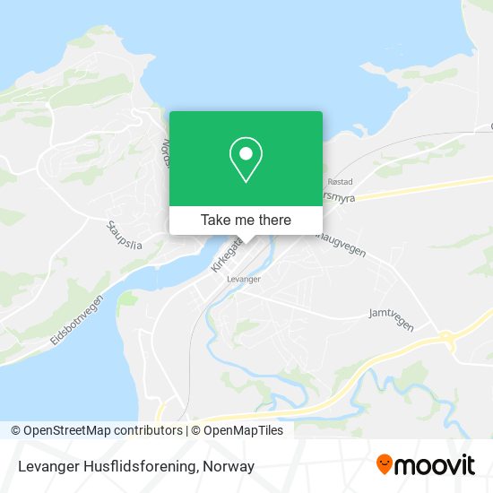 Levanger Husflidsforening map