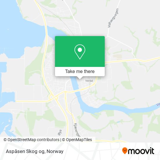 Aspåsen Skog og map