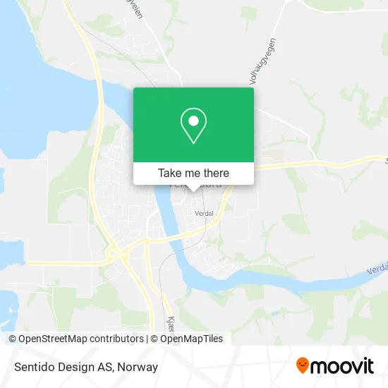 Sentido Design AS map