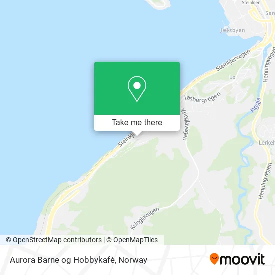 Aurora Barne og Hobbykafè map