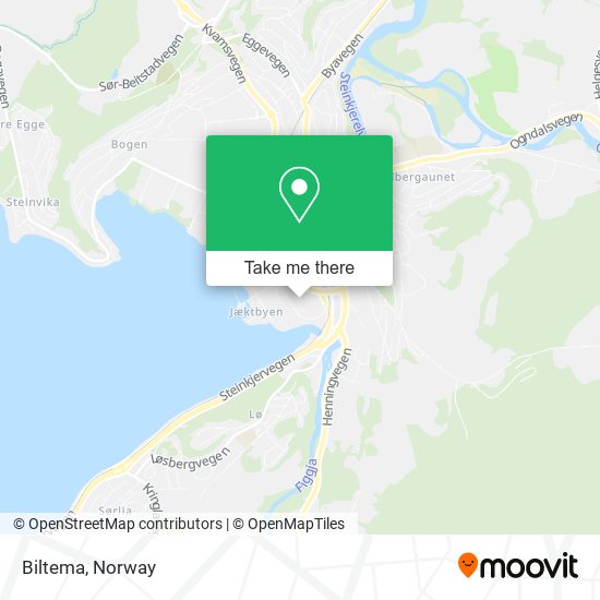 Biltema map