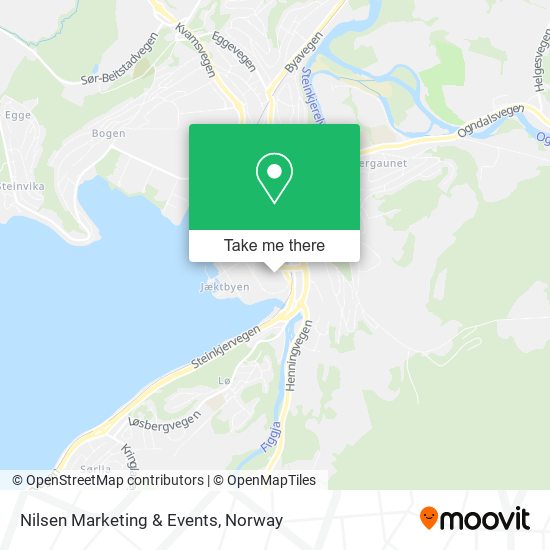 Nilsen Marketing & Events map
