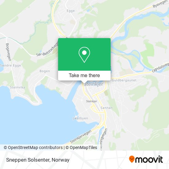 Sneppen Solsenter map