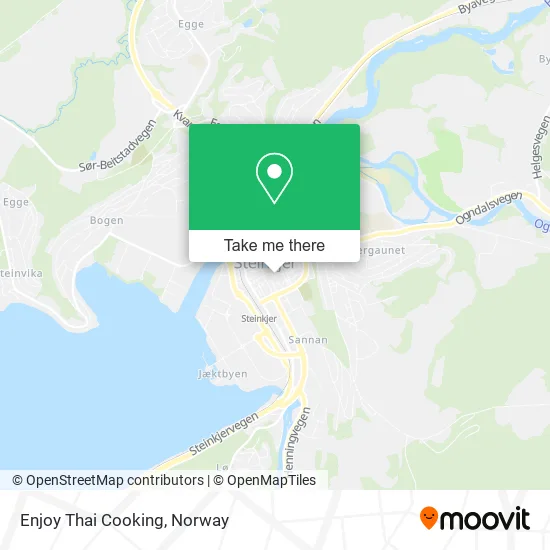 Enjoy Thai Cooking map