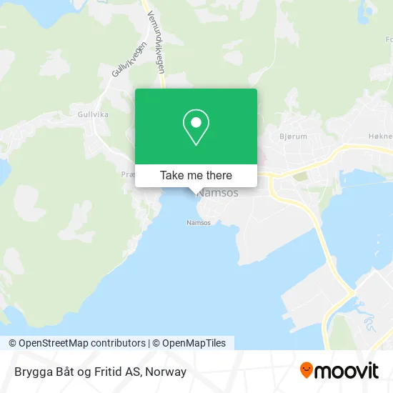 Brygga Båt og Fritid AS map
