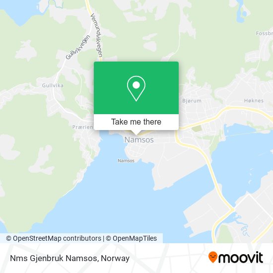 Nms Gjenbruk Namsos map