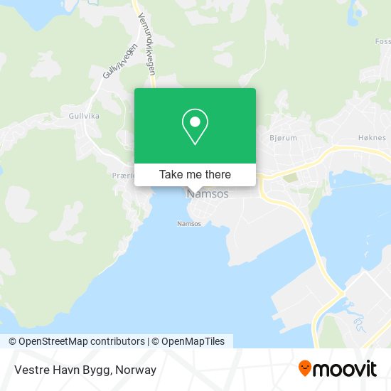 Vestre Havn Bygg map