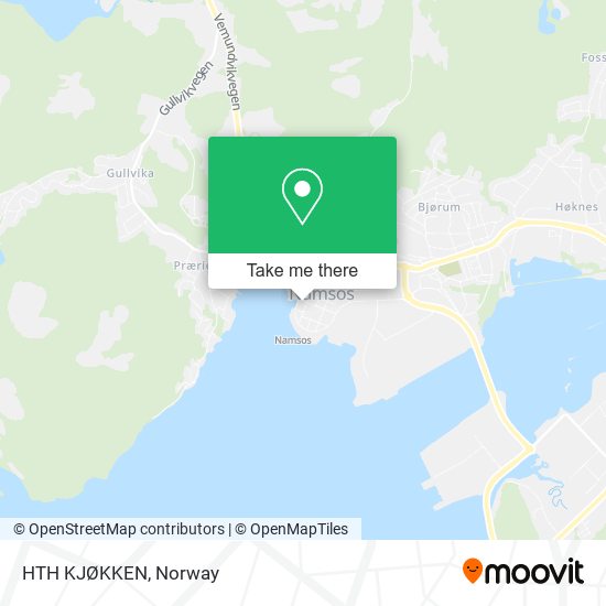 HTH KJØKKEN map