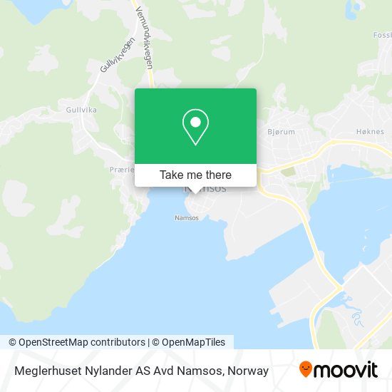 Meglerhuset Nylander AS Avd Namsos map