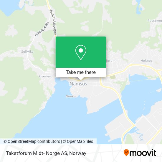 Takstforum Midt- Norge AS map