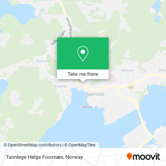 Tannlege Helge Foosnæs map