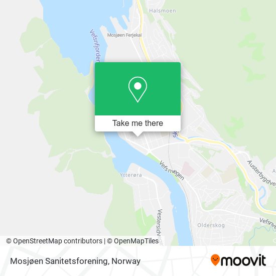 Mosjøen Sanitetsforening map