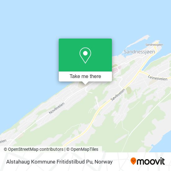 Alstahaug Kommune Fritidstilbud Pu map