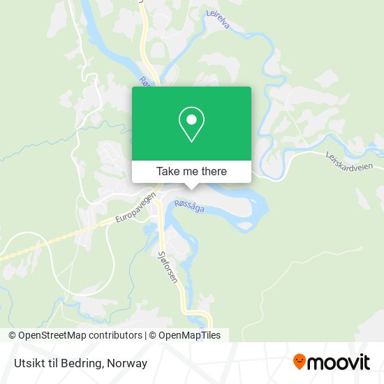 Utsikt til Bedring map