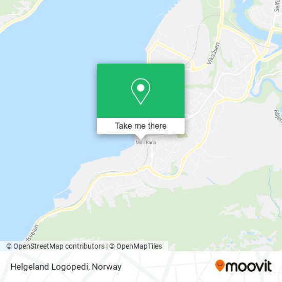 Helgeland Logopedi map