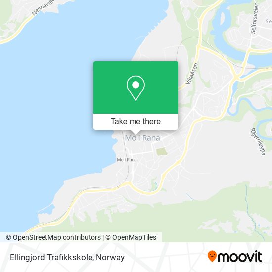 Ellingjord Trafikkskole map