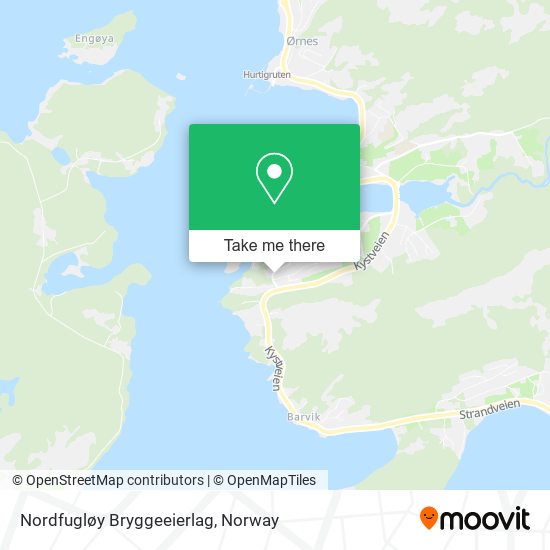 Nordfugløy Bryggeeierlag map