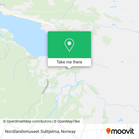 Nordlandsmuseet Sulitjelma map