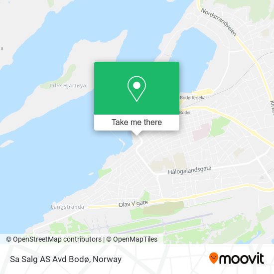 Sa Salg AS Avd Bodø map