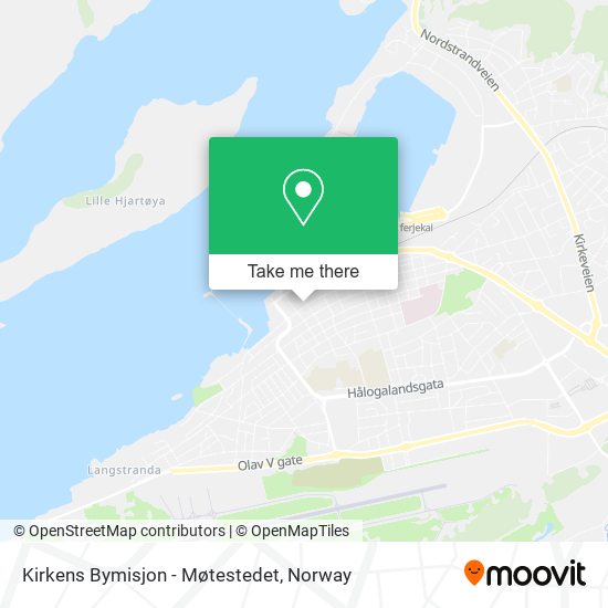 Kirkens Bymisjon - Møtestedet map