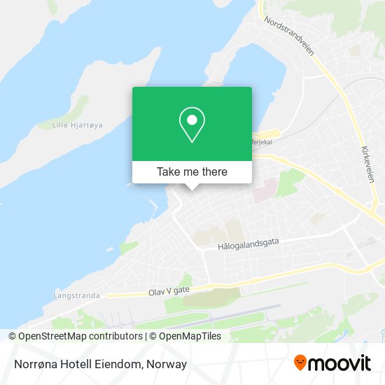Norrøna Hotell Eiendom map