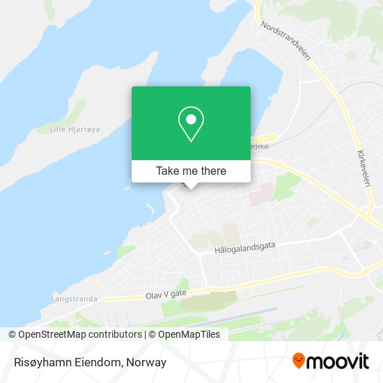 Risøyhamn Eiendom map