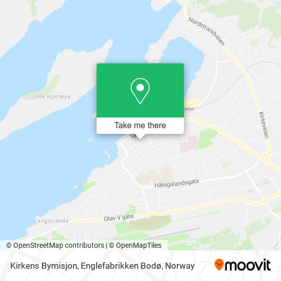 Kirkens Bymisjon, Englefabrikken Bodø map