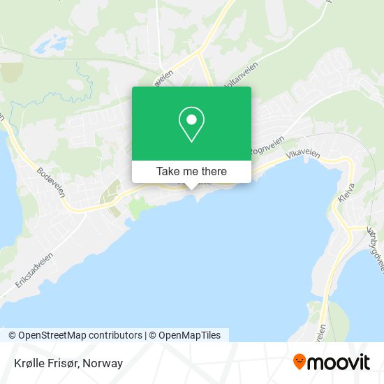 Krølle Frisør map