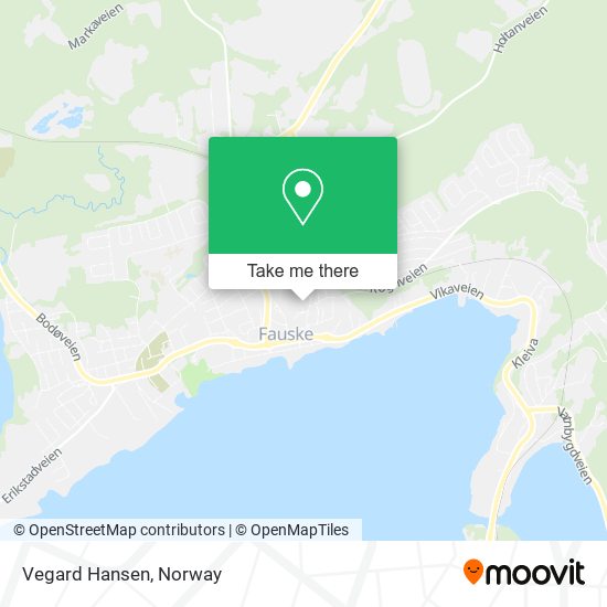 Vegard Hansen map