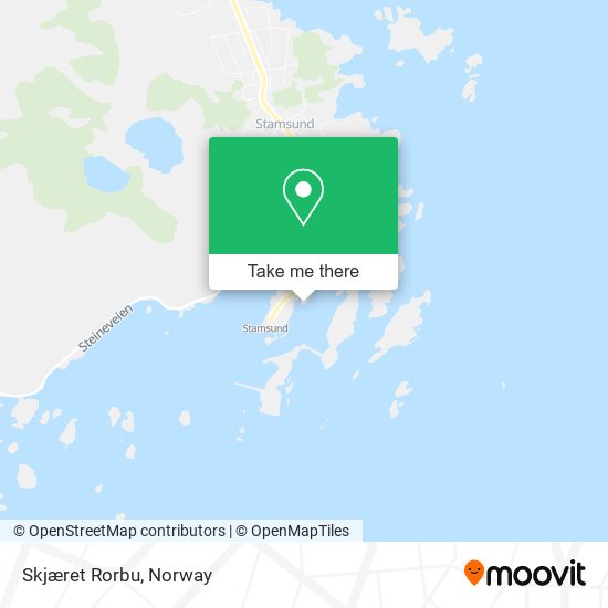 Skjæret Rorbu map