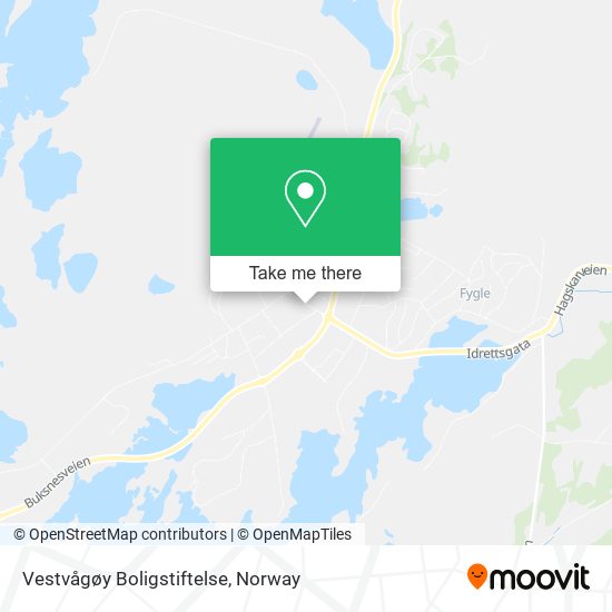 Vestvågøy Boligstiftelse map