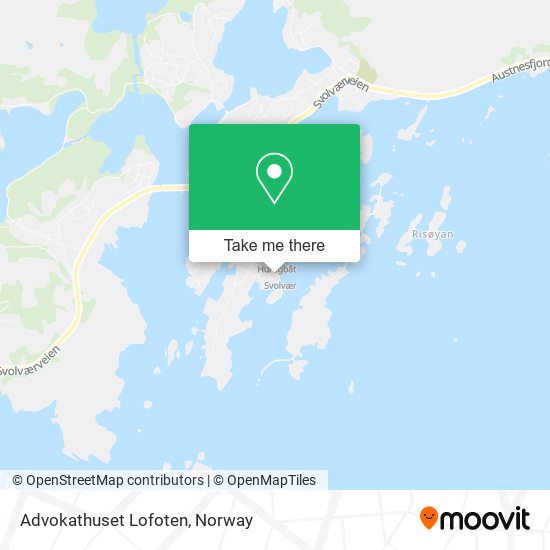 Advokathuset Lofoten map