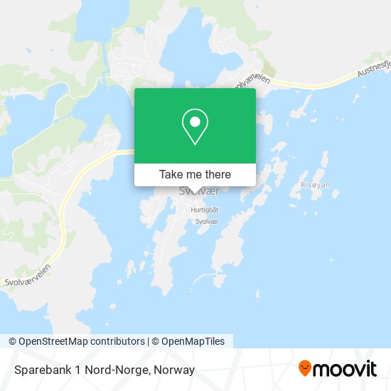 Sparebank 1 Nord-Norge map