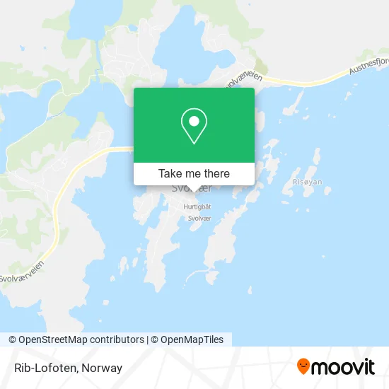 Rib-Lofoten map