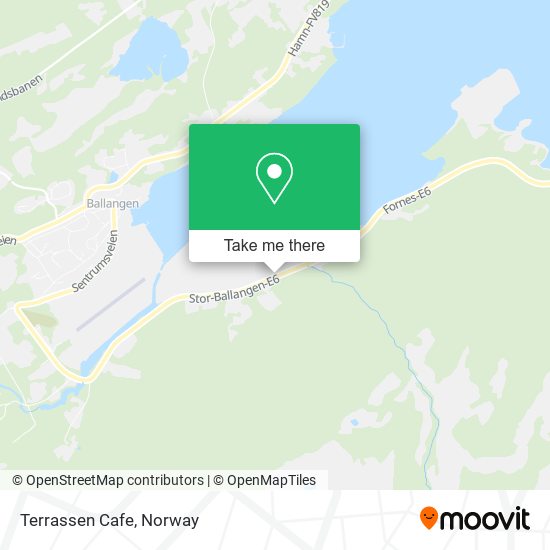 Terrassen Cafe map
