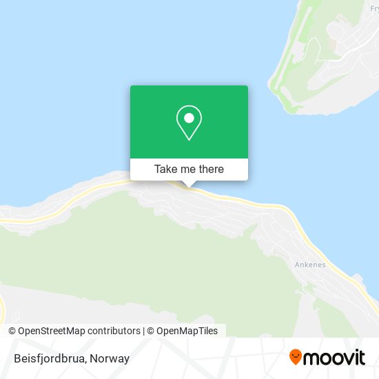 Beisfjordbrua map