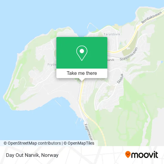 Day Out Narvik map