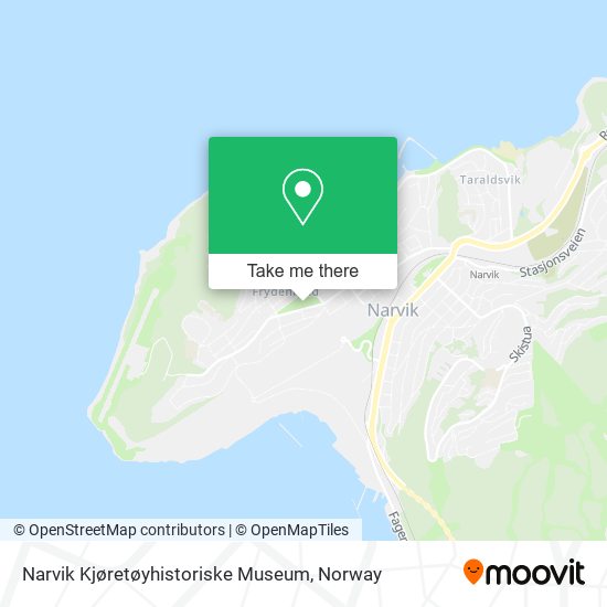 Narvik Kjøretøyhistoriske Museum map