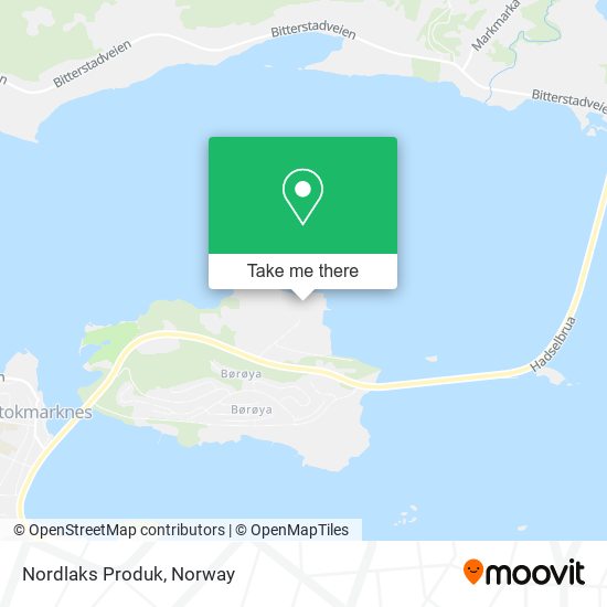 Nordlaks Produk map