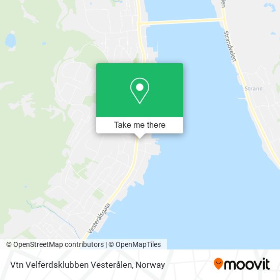 Vtn Velferdsklubben Vesterålen map