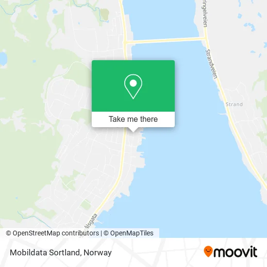 Mobildata Sortland map